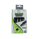 MARCADOR AH ROYAL NEGRO PERMANENTE BISELADO  [PAC70574-2566]