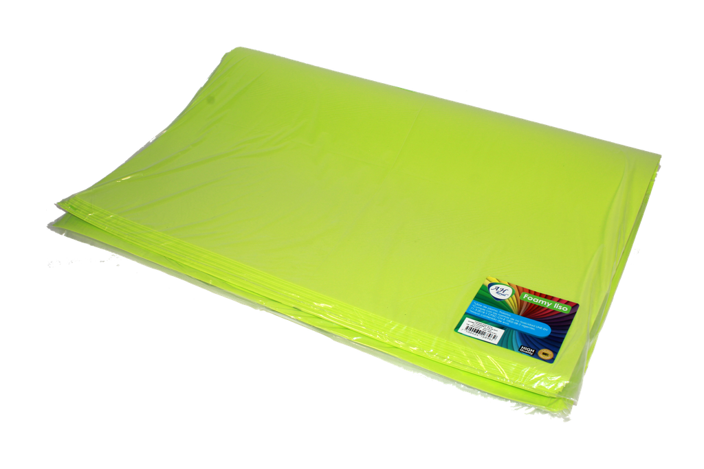 FOAMY PLIEGO AH ROYAL VERDE NEON X 10 UNDS [AH50102315-PAC40184]