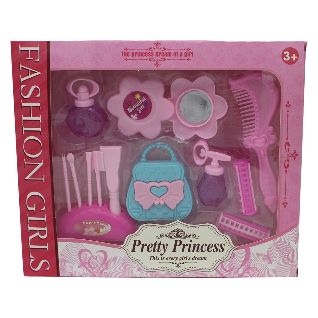 SET DE BELLEZA, PAQUETE PLANO CON RULOS [682-8A]