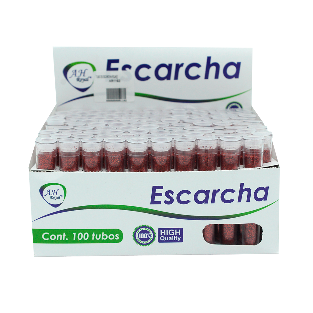 TUBO DE ESCARCHA ROJA []