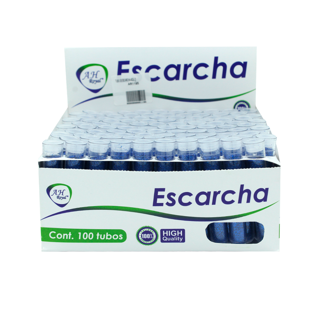 TUBO DE ESCARCHA AZUL []