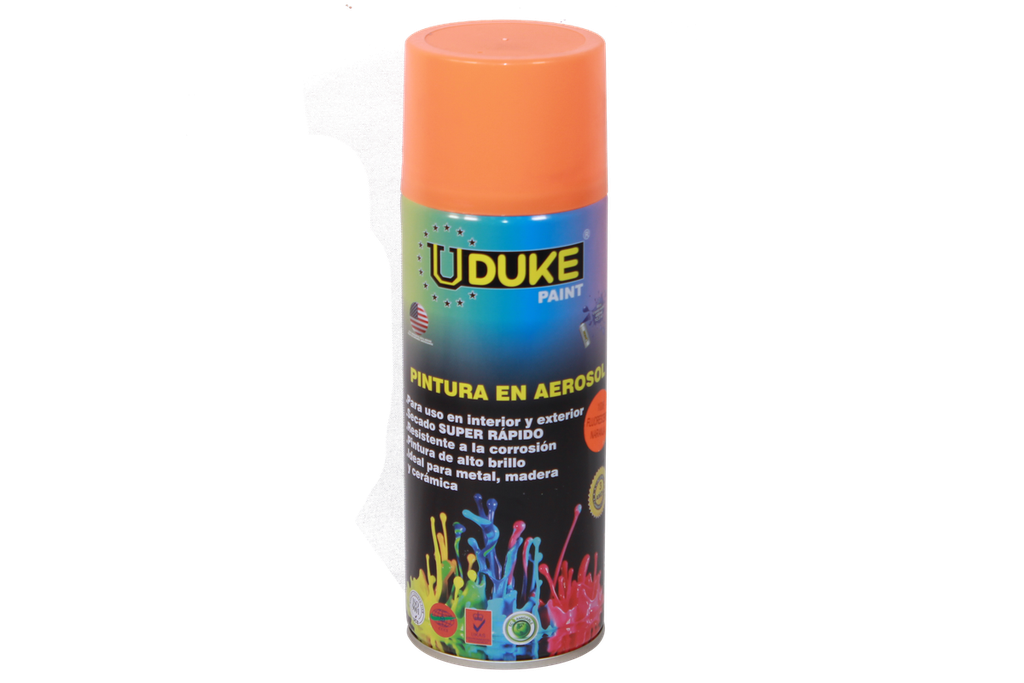 PINTURA AEROSOL NARANJA FLUORECENTE EXTRA GRANDE 400 ML [788-HT40225]