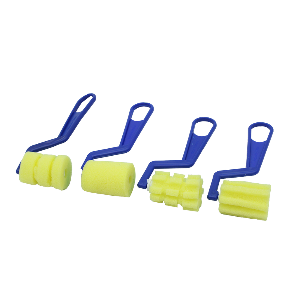 RODILLO AHROYAL DE ESPUMA EN FIGURAS X 4 [PAC30054-1473]