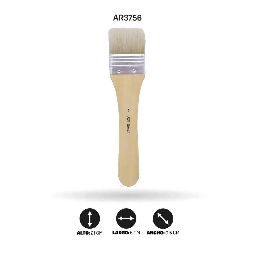 BROCHA AH ROYAL DE CERDA 2 PULGADAS Nº 5 [PAC70051-3756]