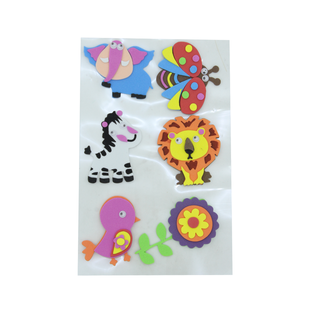 STICKER DE FIGURAS DE OJOS MOVILES [PAC70199-3784]