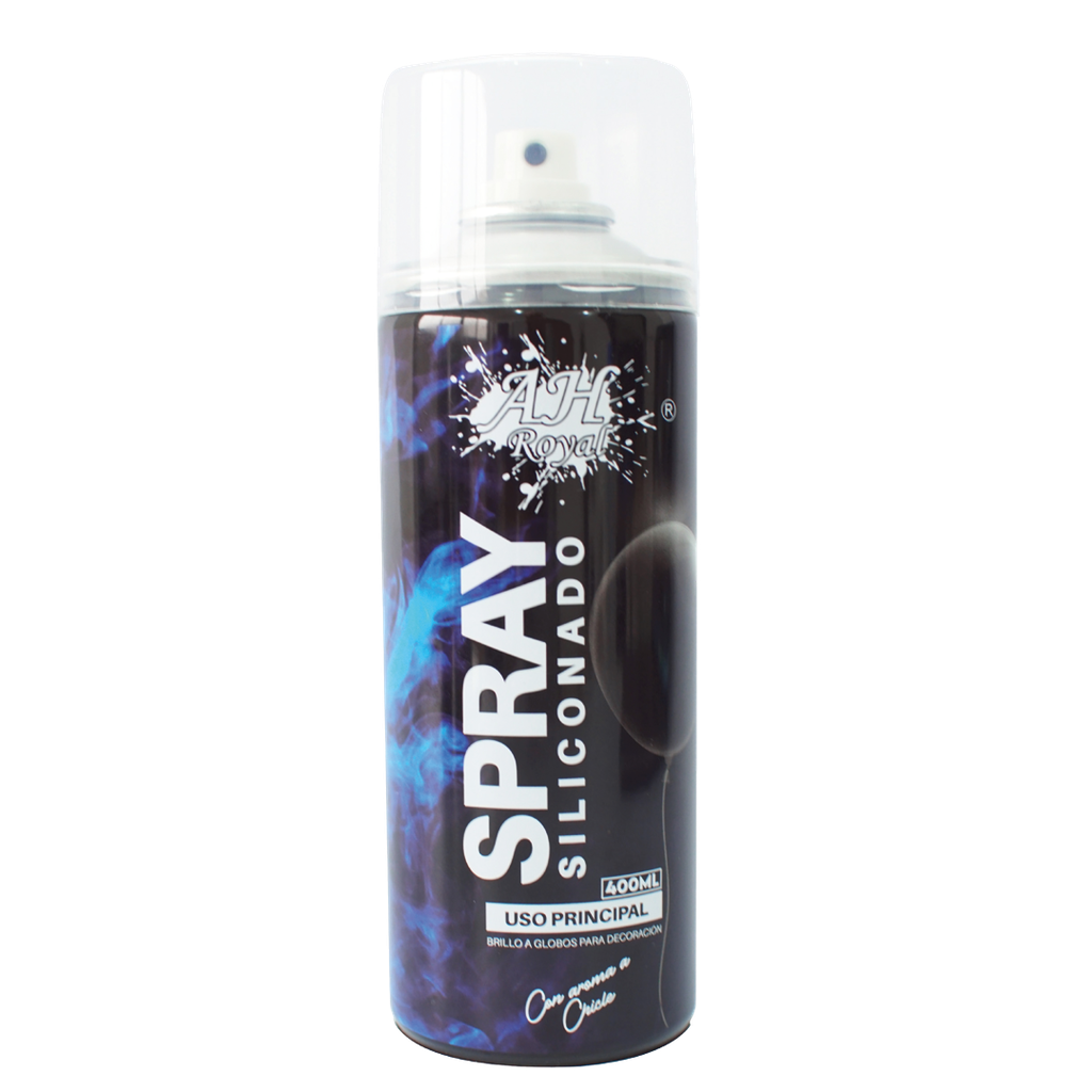 SILICONA EN AEROSOL AH ROYAL PARA GLOBOS OLOR CHICLE X400ML  [HT40307A]