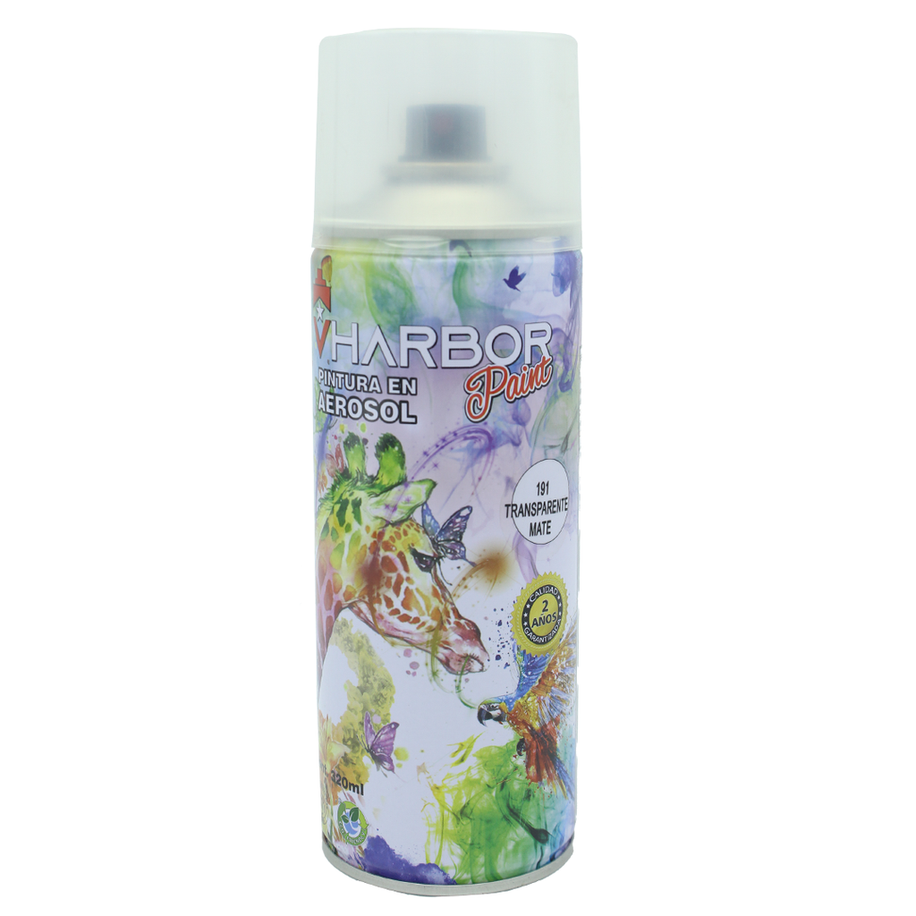 PINTURA AEROSOL TRANSP MATE HARBOR 320 ML [HT40300-HT90350]