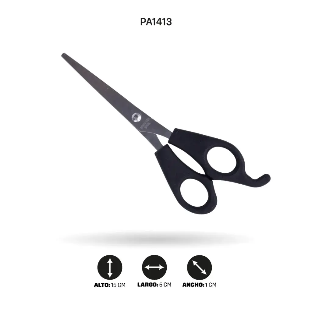 TIJERA PELUQUERA GRANDE 0" ANCHOR CABO NEGRO [PAC90254-1413]