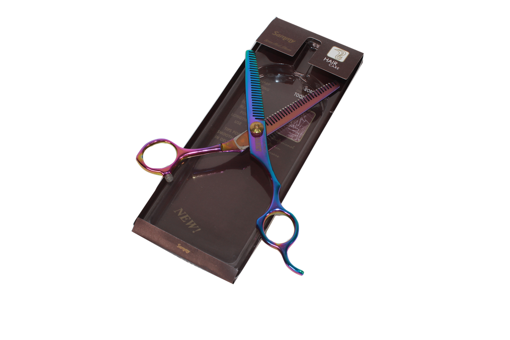 TIJERA CON PEINE PARA GRAFILAR DOBLE X100 [PAC20726]