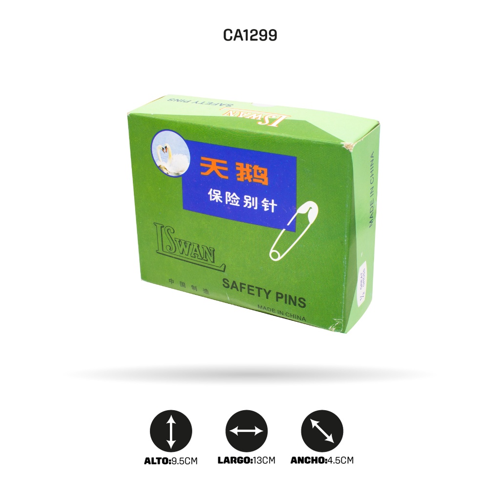 GANCHO PAÑAL SURTIDO 1 2 3 72 [PAC70471-1299]