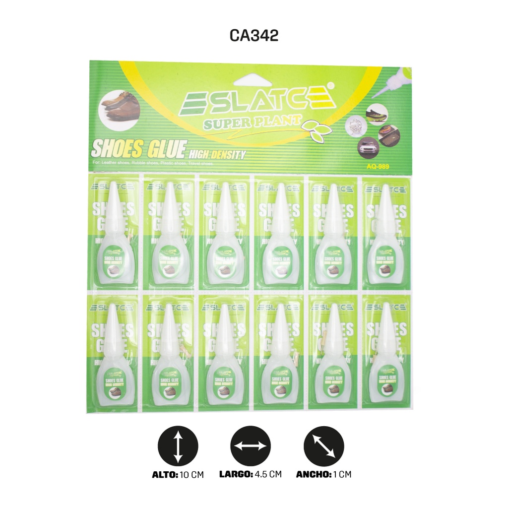 SUPER GLUE VERDE  EN TARRO DISPLAY X12 UND [PAC5222-342] DG-A10 [PAC6415]