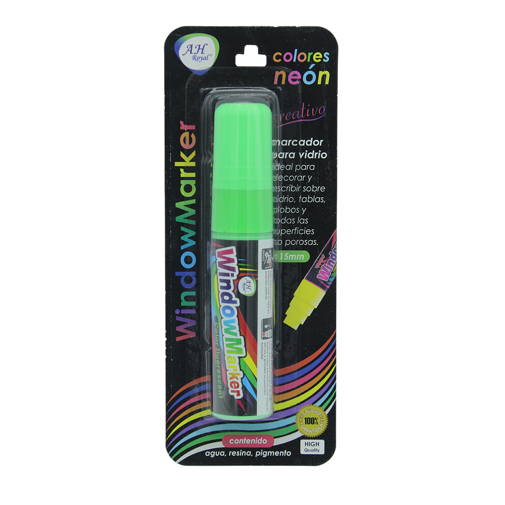 MARCADOR AH ROYAL PARA VENTANA CBM203/1 VERDE CLARO [PAC2571]