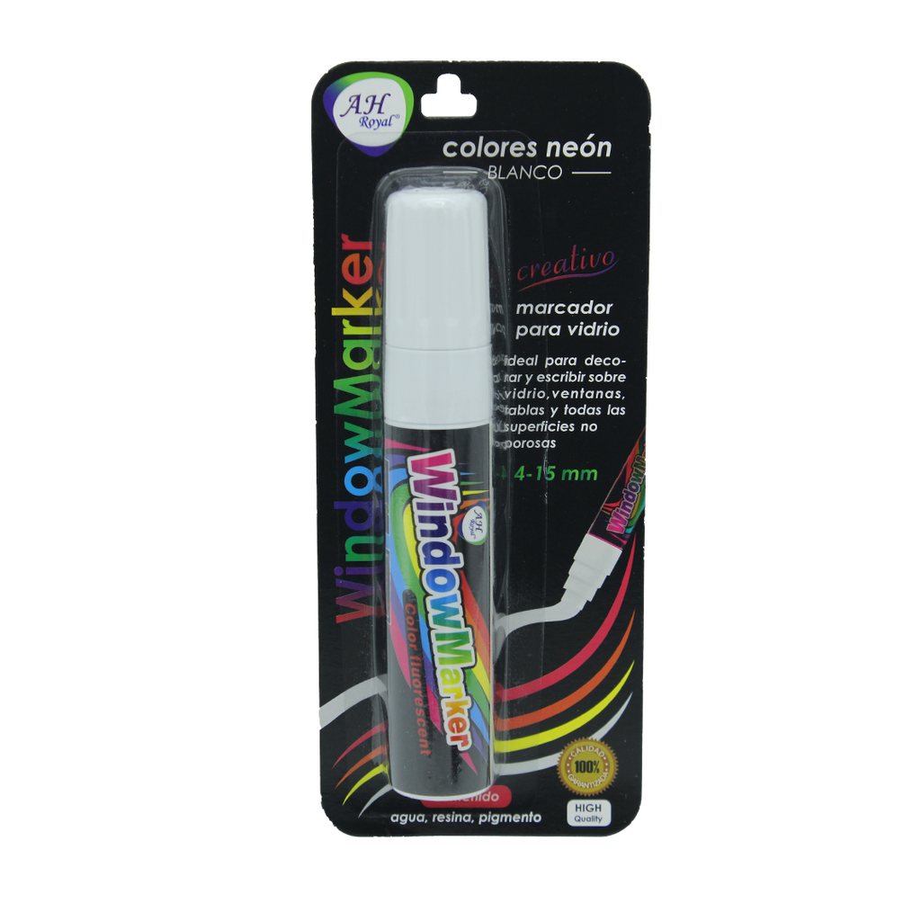 MARCADOR AH ROYAL PARA VENTANA CBM302/1 BLANCO X144 [PAC2575]