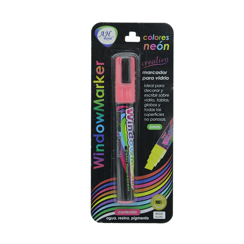 MARCADOR AH ROYAL PARA VENTANA CBM209/1 FUCSIA 6 MM [PAC2590]