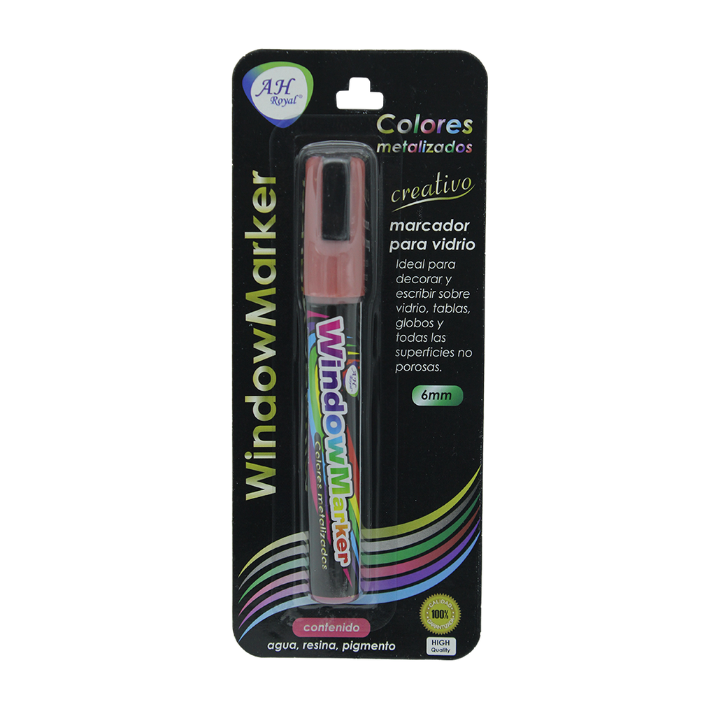 MARCADOR AH ROYAL PARA VENTANA CBM259/1 FUCSIA 6 MM [PAC2597]