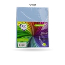 FOAMY CARTA AHROYAL AZUL CLARO  X 10 UNDS [AH10100415-PAC0018-1035]
