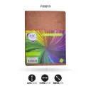 FOAMY 4 CARTAS AH ROYAL ESCARCHADO CAFE X 10 UNDS [AH21100515]