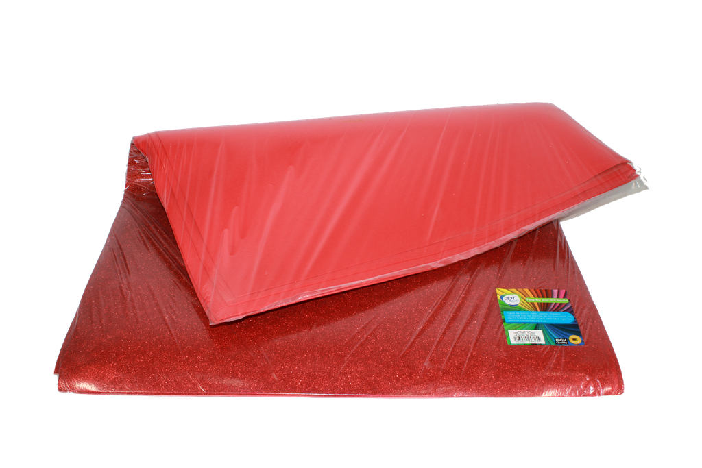FOAMY PLIEGO AH ROYAL ESCARCHADO ROJO X10 UND [AH51101316-3235-AH51101316]