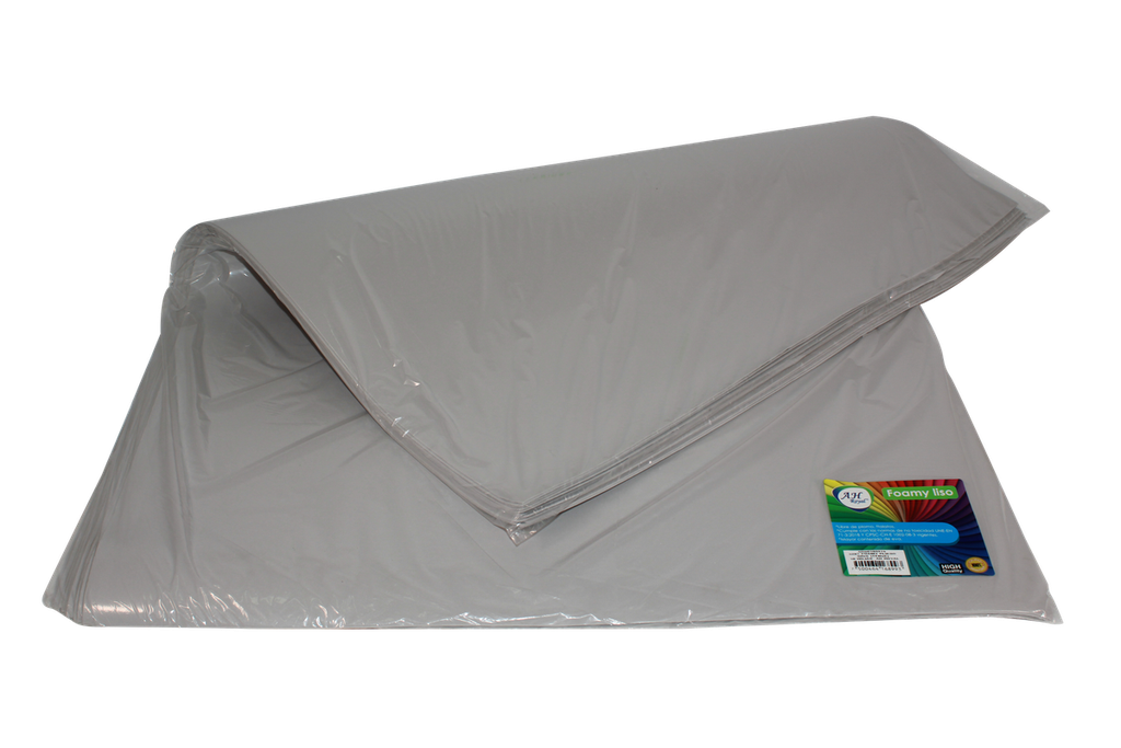 FOAMY PLIEGO AH ROYAL GRIS CLARO X 10 UNDS [AH50103315-3297-AH50103315-PAC40182-3297]