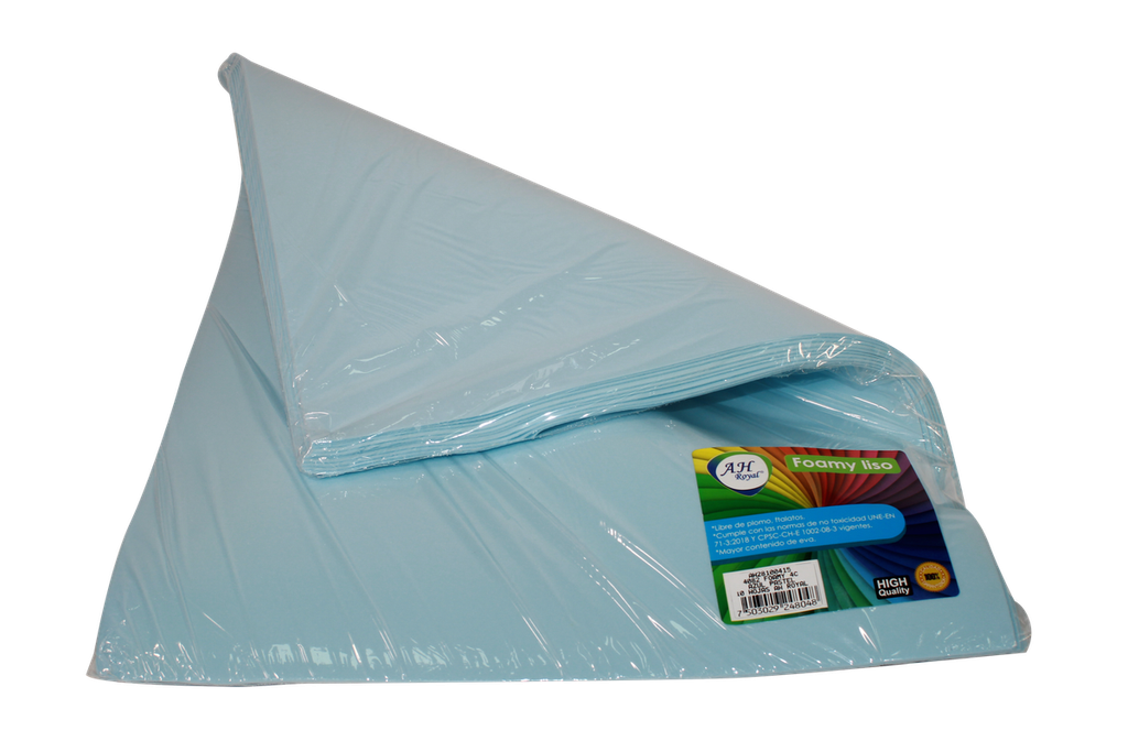 FOAMY 4 CARTA AH ROYAL AZUL CLARO X 10 UNDS [AH28100415-4082-AH28100415-PAC40263-4082]