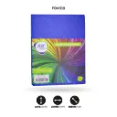 FOAMY CARTA AH ROYAL ESCARCHADO AZUL X 10 UNDS [AH11100215]