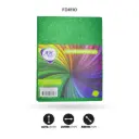 FOAMY CARTA AH ROYAL ESCARCHADO VERDE PASTO X 10 UNDS [AH11101515-4110-AH11101515]