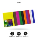 FOAMY 1/8 AHROYAL SURTIDO LISO X 10 UND [AH80100015]