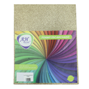 FOAMY CARTA AH ROYAL ESCARCHADO CHAMPAGNE (NARANJA) X 10 UNDS [AH11102115]