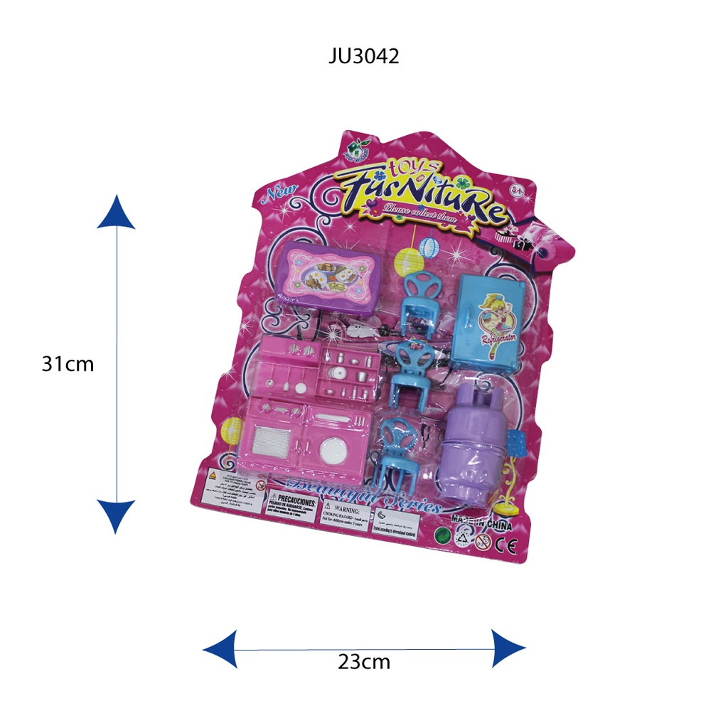 SET DE PRINCESAS X 7 ACCESORIOS [5016B-1]