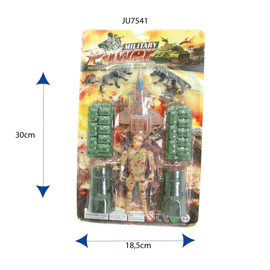 SET ACCESORIOS MILITAR [A138-1]