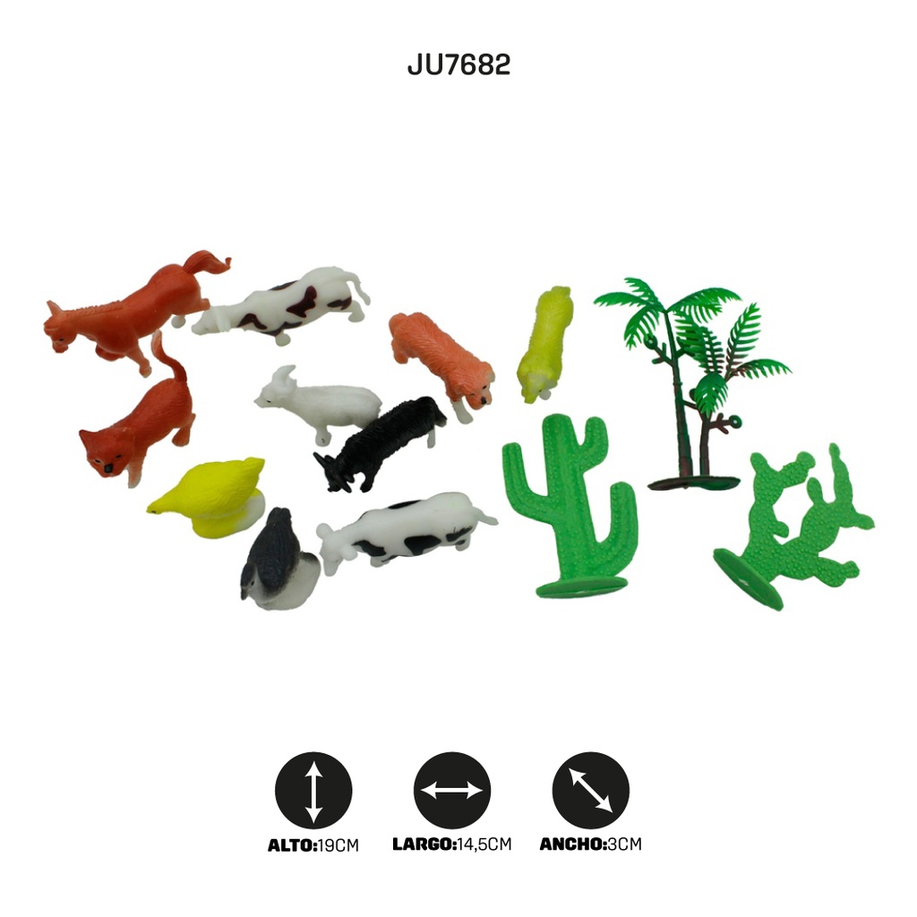 JUEGO FIGURAS GRANJA DE SIMULACIÓN [3404]