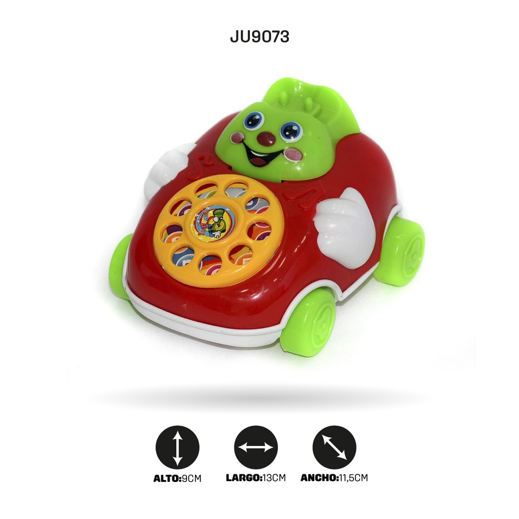 JUGUETE TELEFONO CON RUEDAS [28028]