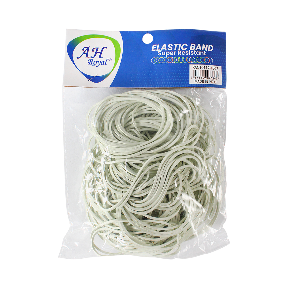 BANDAS DE CAUCHO AH ROYAL BLANCA BOLSA MEDIANA [PAC20311-2254]