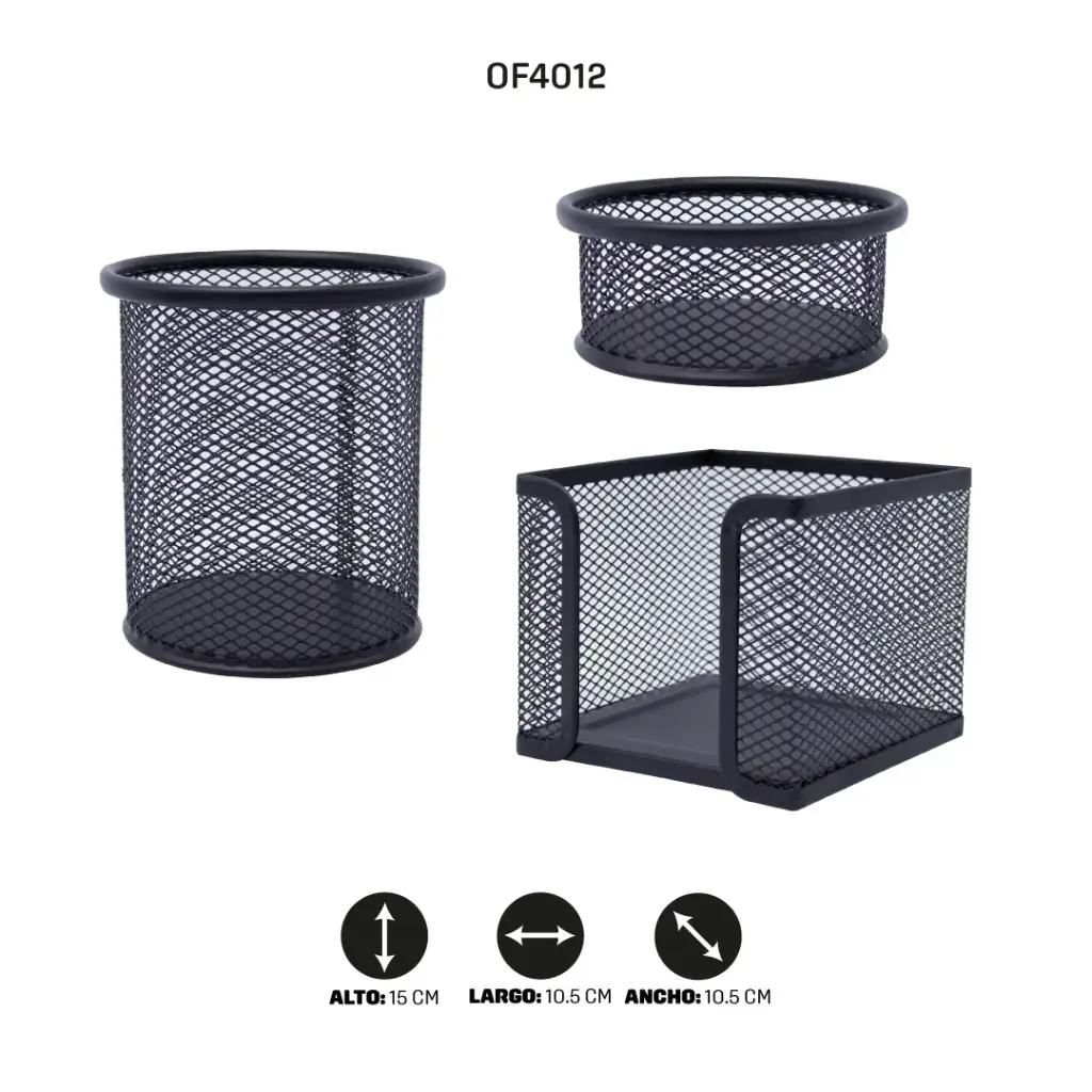 SET DE OFICINA 3PCS AH ROYAL 7858 PACA X 60 [PAC2014-4012]