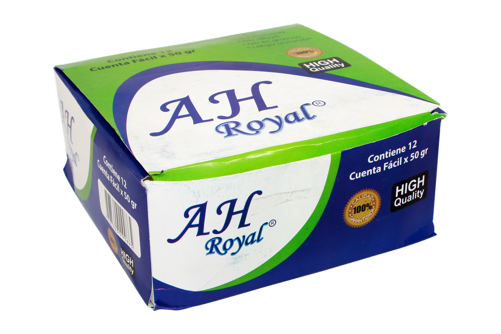 CERA AH ROYAL PARA CONTAR DINERO DE 50 GRS []