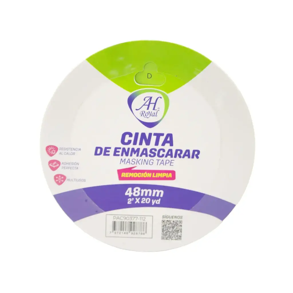 CINTA AH ROYAL DE ENMASCARAR  2" (48mm) x 20 yd [PAC6820-112]