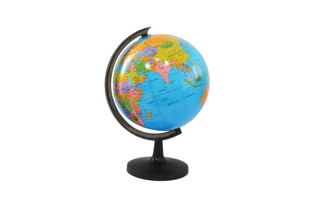 GLOBO TERRAQUEO 21.4CM [PAC90068-1202]