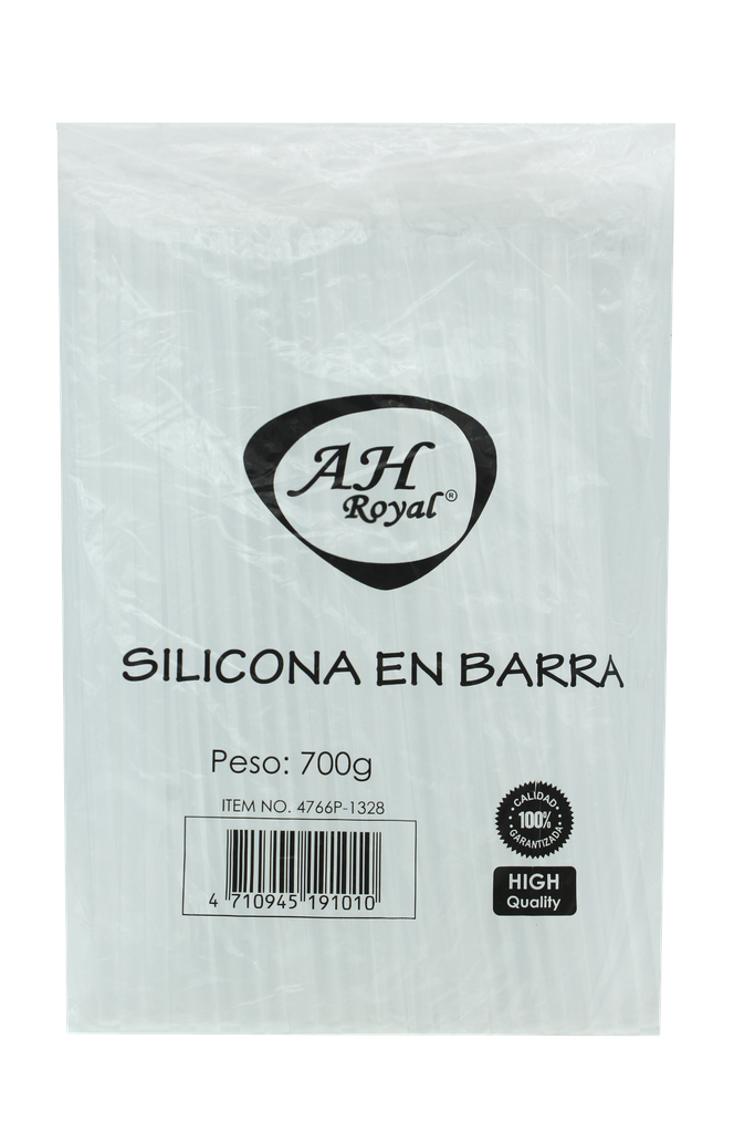 SILICONA AH ROYAL EN BARRA DELGADA X 700GRS x 25cm [PAC3597-4766P-1328]