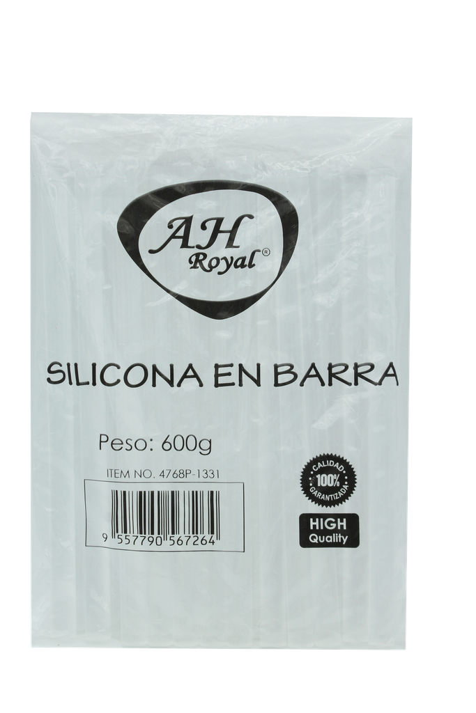 SILICONA AH ROYAL EN BARRA GRUESA X 600GRS [4768P-1331]