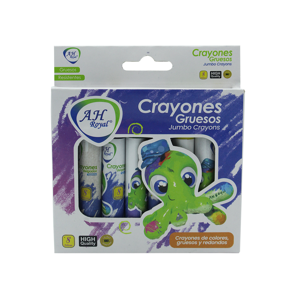 CRAYONES AH ROYAL GRUESOS [PAC70594-1538]