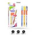 BOLIGRAFO AH ROYAL BORRABLE  ROJO CON ANTIDESLIZANTE [PAC4553] DISPLAY X 12