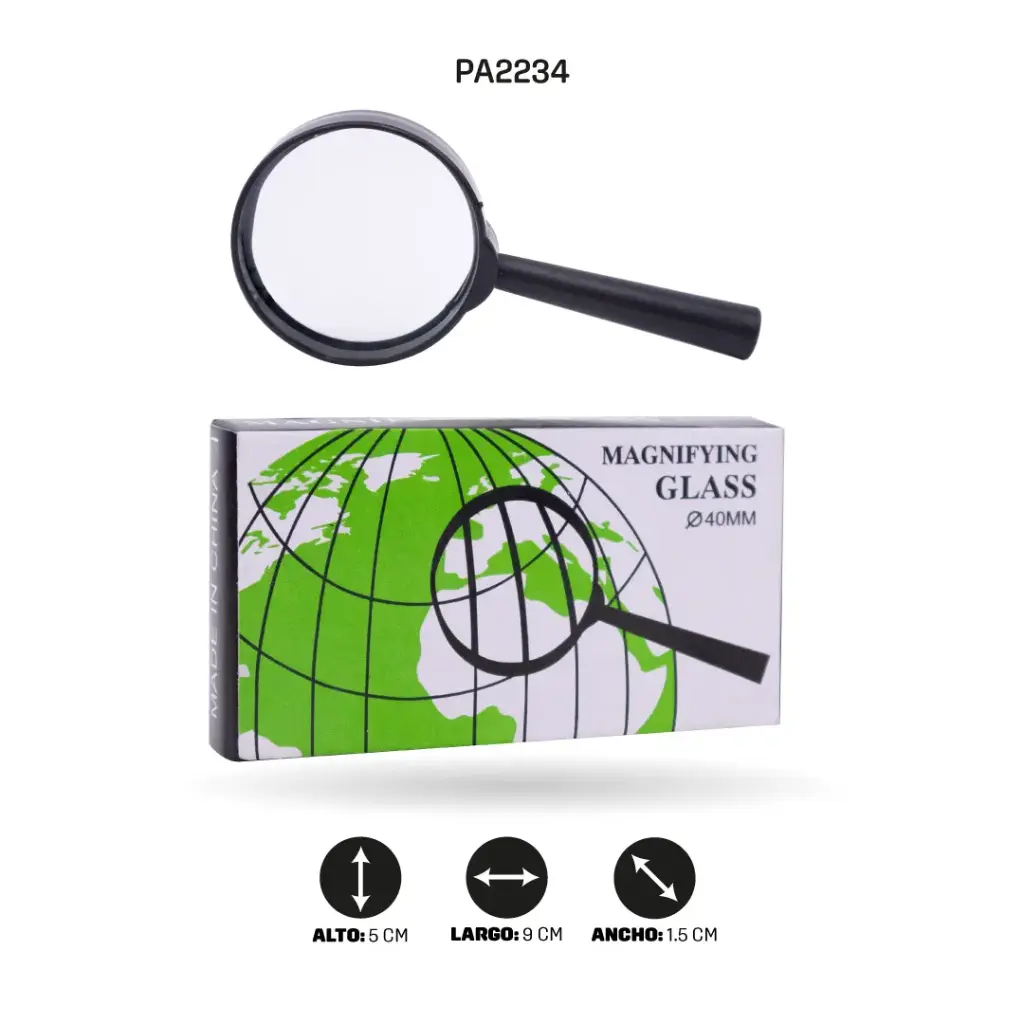 LUPA 40 MM VIDRIO [PAC3252-2234]