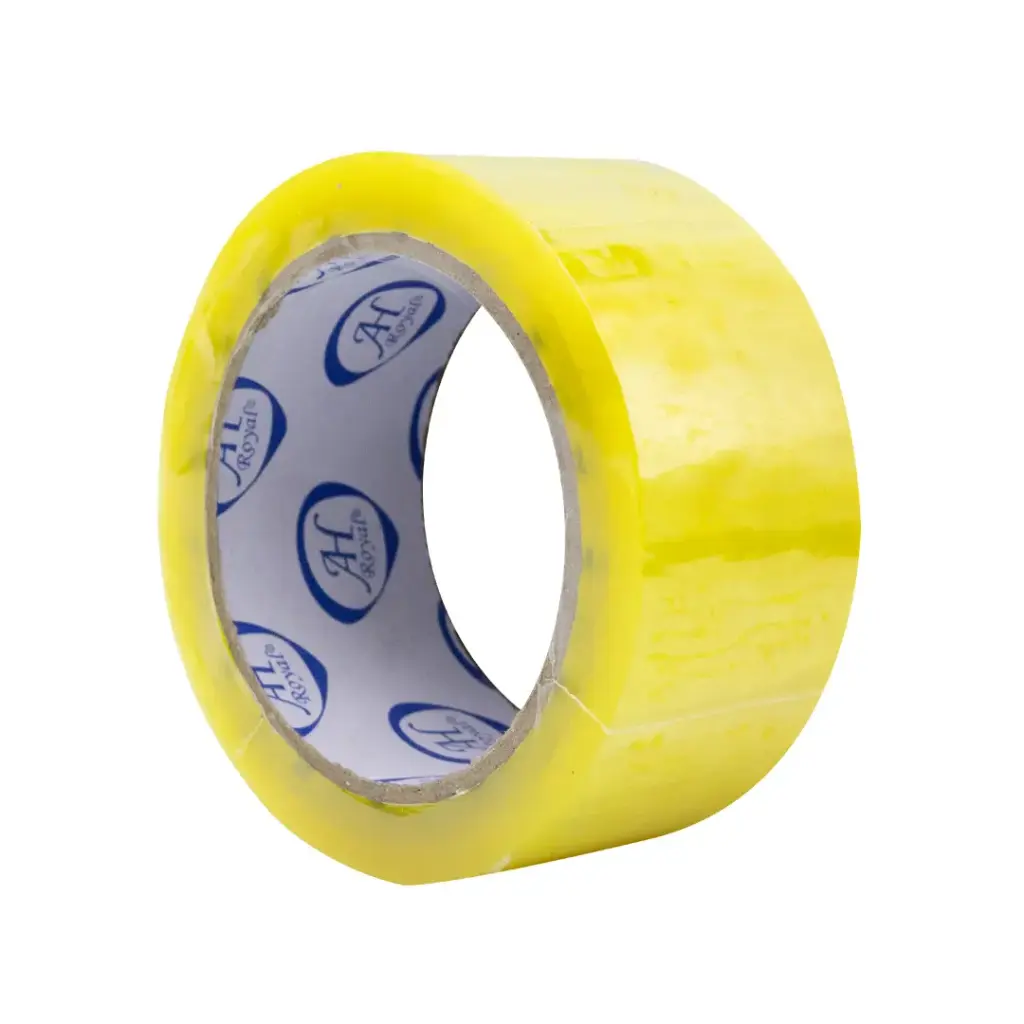 CINTA AMARILLA-TRANSPARENTE ANCHA 45 mm x 45 mic x 72 mts [PAC3667-2318]
