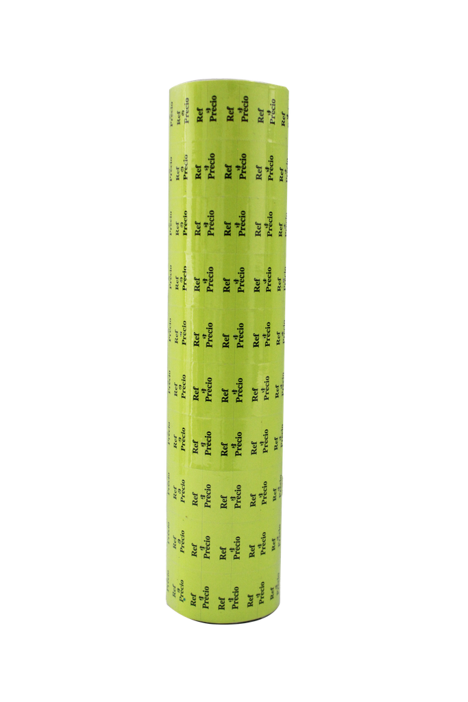 ROLLO TIQUETEADORA REFERENCIA Y PRECIO FLUORESCENTE [PAC20334-2331]