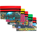 CARTUCHERA DOBLE CIERRE NACIONAL ESTAMPADA