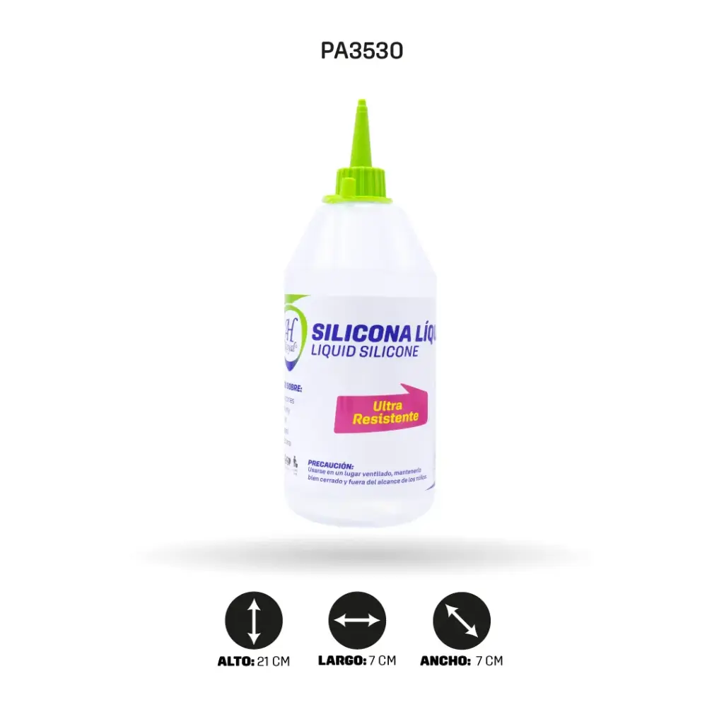 SILICONA AHROYAL LIQUIDAD X 500 ML DISPLAY X6 [PAC50201-3530]