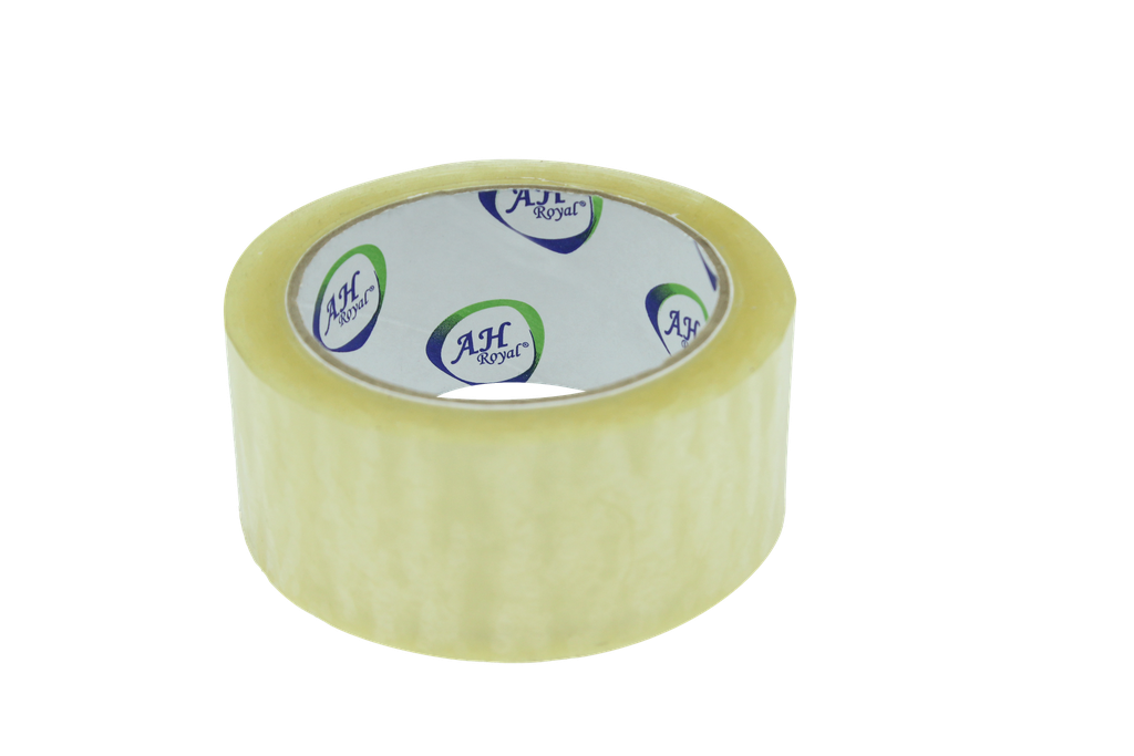 CINTA AHROYAL TRANSPARENTE 100METROS 45MM 45MICRAS [PA3941]