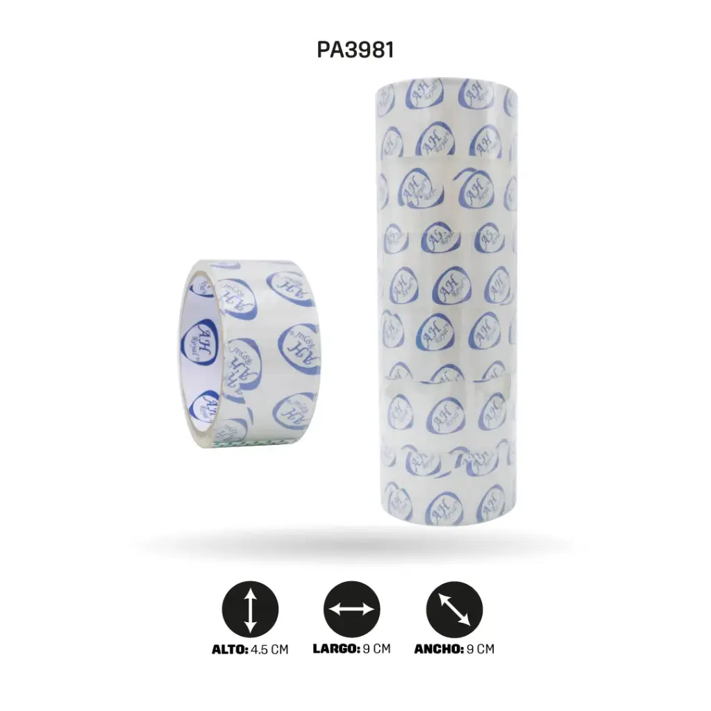 CINTA AH ROYAL TRANSPARENTE  45 mm x 45 mic x 40 yd [PAC3664-PAC2756-PAC4776]