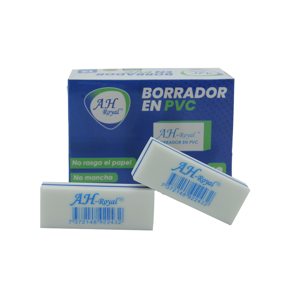 BORRADOR AH ROYAL PVC GRANDE PQTX12 [PAC2443-4097-PAC2443-PAC70607-4097]