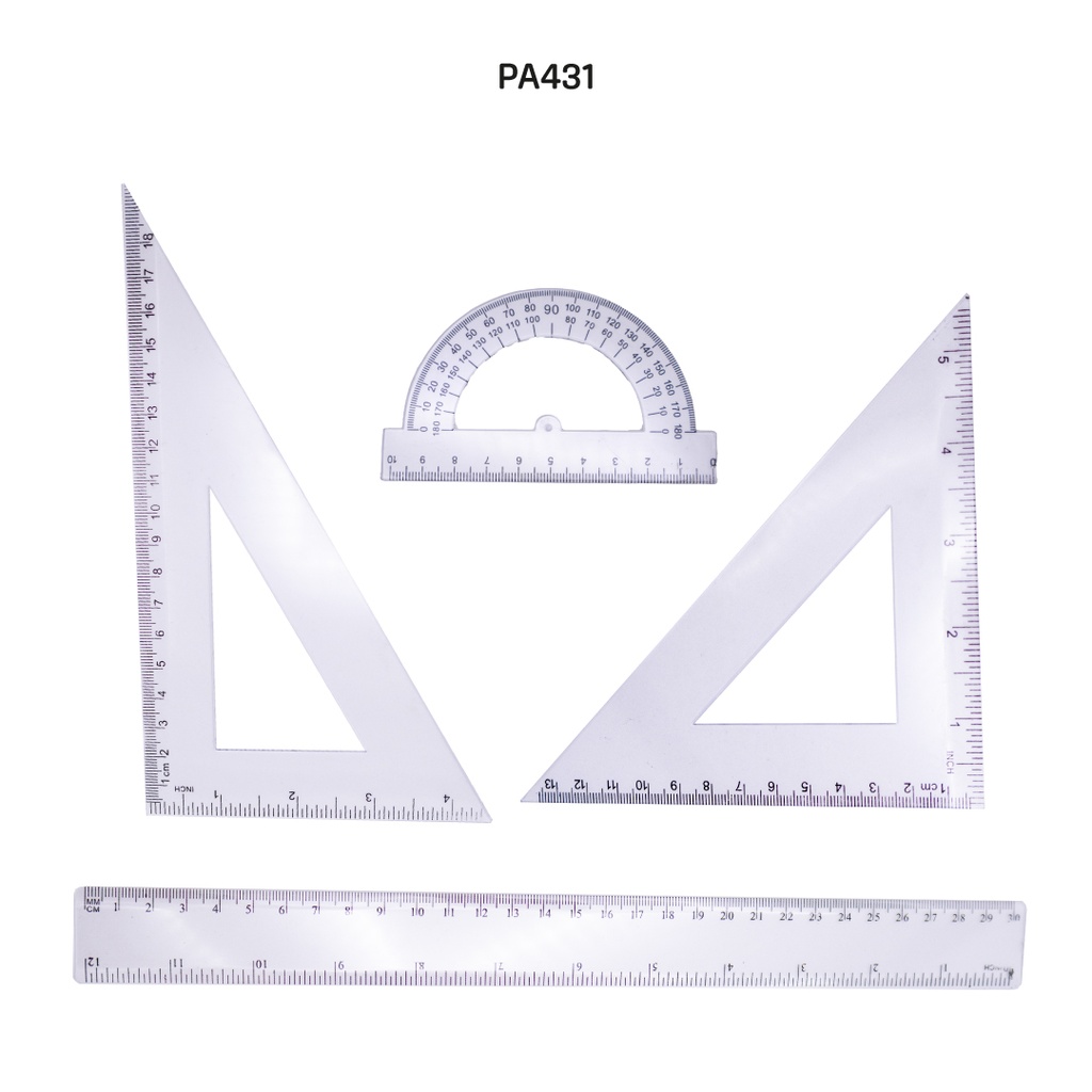 JUEGO GEOMETRICO PEQUEÑO ESCUADRA GRANDE [PAC2076-431- PAC3281-431]